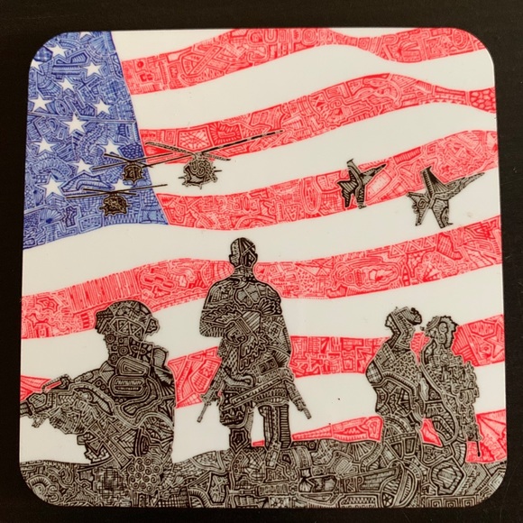 Other - • HOST PICK!  Handmade Coaster •